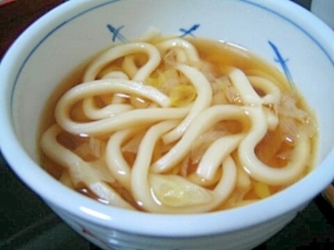 関西風？素うどん☆